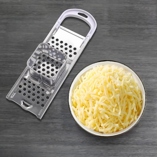 Spätzle Schaaf - Deegmaker Pasta - Zelf Pasta Maken - Met Deegslede - Pan tot 30cm - Zilver — afbeelding 2