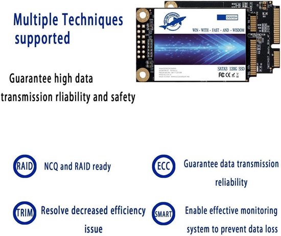 Interne SSD - Opslag Schijf - Computer Upgrade - Hoge Stabiliteit - 2 TB - Msata — afbeelding 3