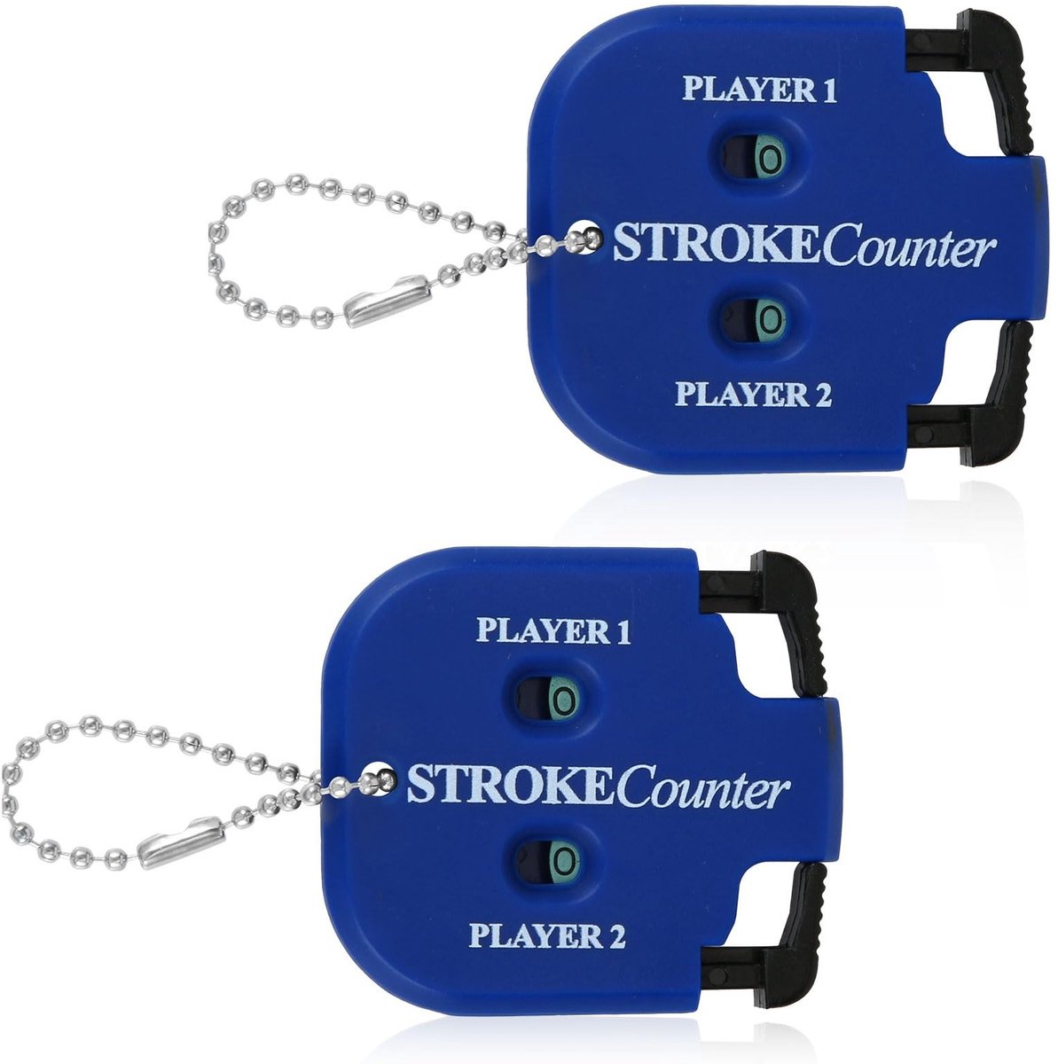 Dailygoods - Golf Slagenteller - Handige Scorekeeper - Blauw - Mini Golf Scorekeeper - Perfect voor 2 Spelers - Ideaal voor Wedstrijden en Spellen
