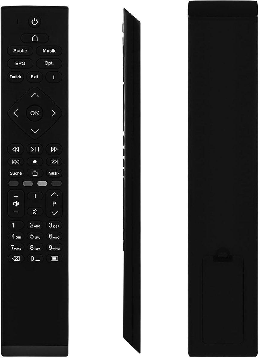 Afstandsbediening - Media Receiver - TV Kijken - Geen Installatie Nodig - 8 Meter Bereik - Zwart