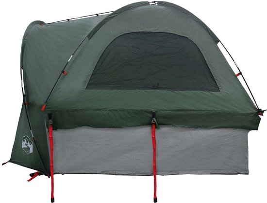 vidaXL - Auto - Tent - Leger - Groen - 200 - x - 170 - x - 170 - cm - Polyester - en - Staal van Vidaxl — afbeelding 3