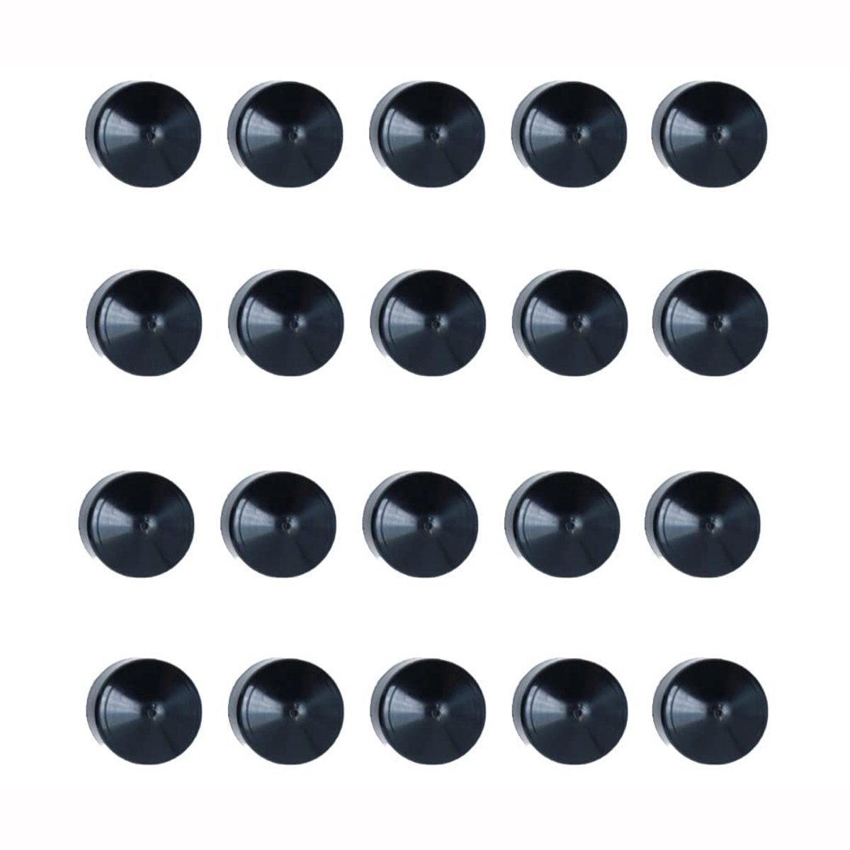 Dailygoods- Pivot Cups 20 Stuks - Vervangingsset voor Skateboard/Longboard - 18 Mm PU - Geluidsreductie - Stabiel en Soepel - Skateboard Onderdelen