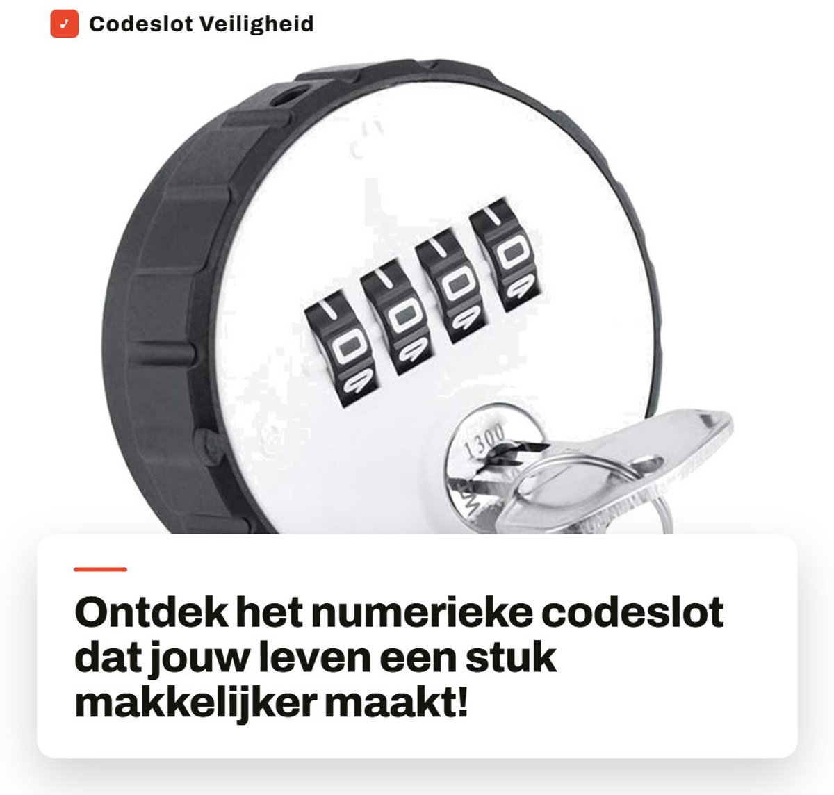 Dailygoods- Codeslot 4-Cijferig - Zinklegering - Veilig Slot - Handig voor Kasten - 20 mm Inbouwdikte - 100 Cijfercombinaties