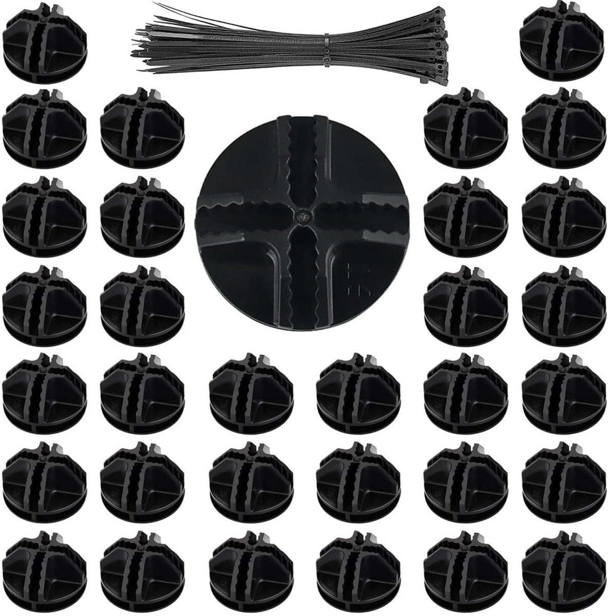 Dailygoods- Connector 40pcs - Organiser - Modulaire Kasten - Hoogwaardige ABS - Eenvoudige