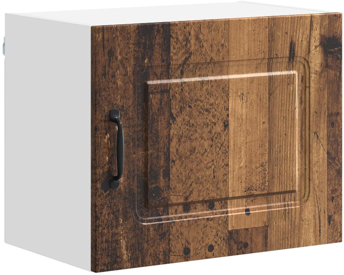 vidaXL - Vaatwasserpaneel - Kalmar - Oudhout - 50 - x - 31 - x - 40 - cm - Bewerkt - hout