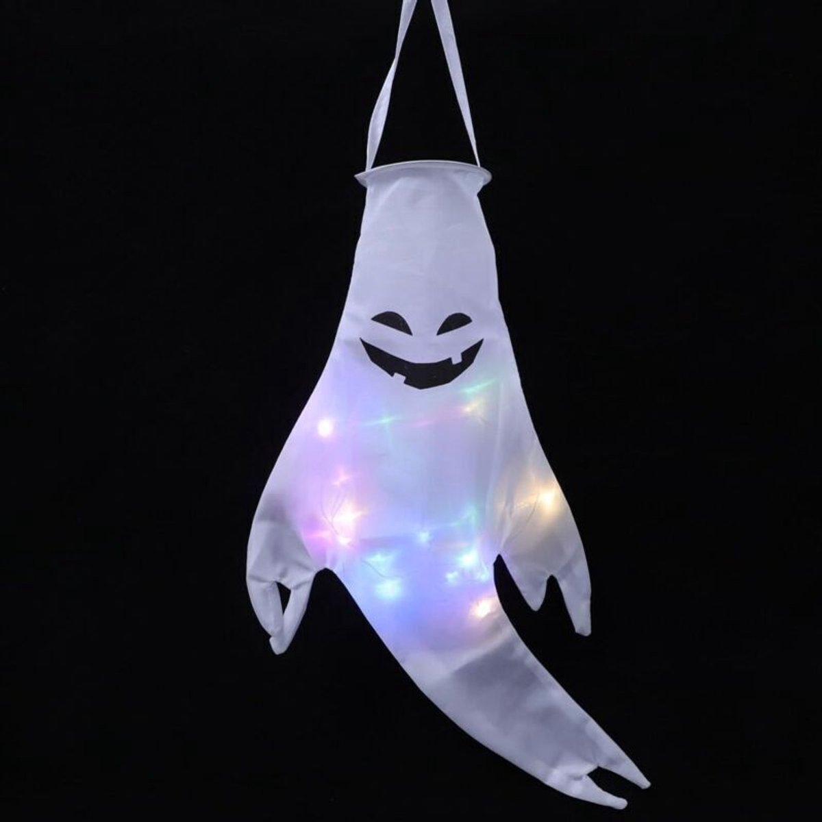 Buitenverlichting geschikt voor lichtsnoer, Halloween-spookdecoratie, Halloween-windwijzer geschikt voor spookmotief - Groot formaat 50 inch