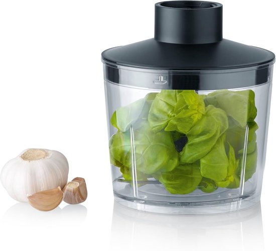 Staafmixer Set - Mixer Blender - Snelle Keukenbereiding - Inclusief Accessoires - 700 ml - Zwart — afbeelding 3