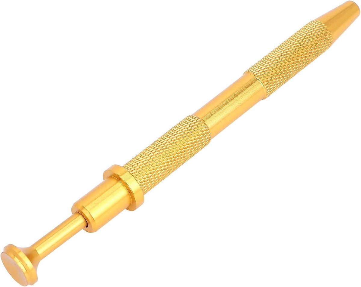 Pincet met 4 klauwen - Kralenclip Sieraden - Kleine Onderdelen Grijpen - Intrekbaar Ontwerp - 117 mm - Goud