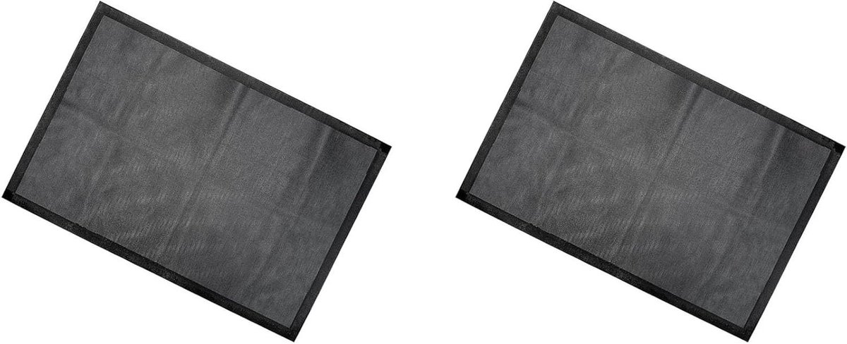 Kookplaat Beschermmat - Inductie Mat - Kookplaat Beschermen - Hittebestendig Materiaal - 2 Stuks 52x78cm - Zwart