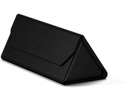 Satechi FindAll Kunstlederen Brillenkoker met FindMy – Ingebouwde Apple Find My tracker – Geschikt voor de meeste brillen – Terug te vinden via ieder Apple device – Uitgerust met geluidssignaal - Zwart