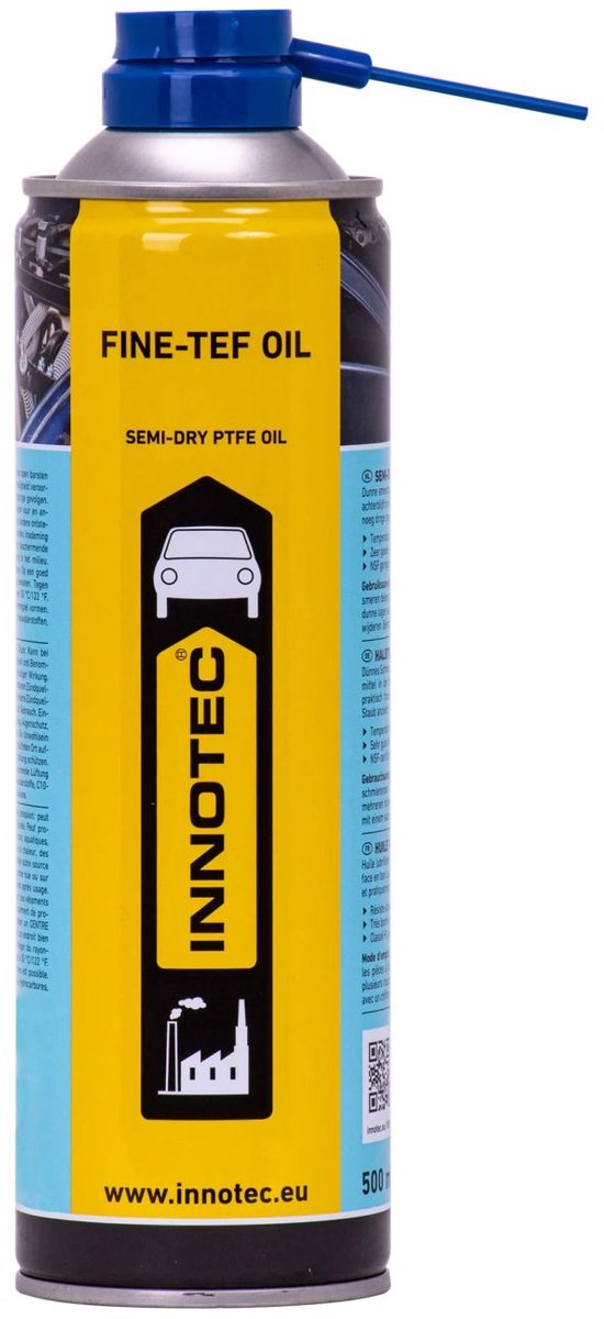 Teflonolie 500 ml Fijne Smeerolie met PTFE