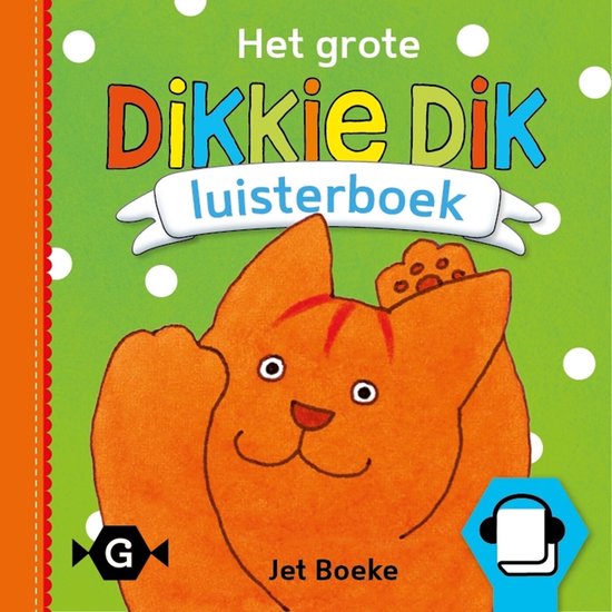 Het grote Dikkie Dik luisterboek - cover