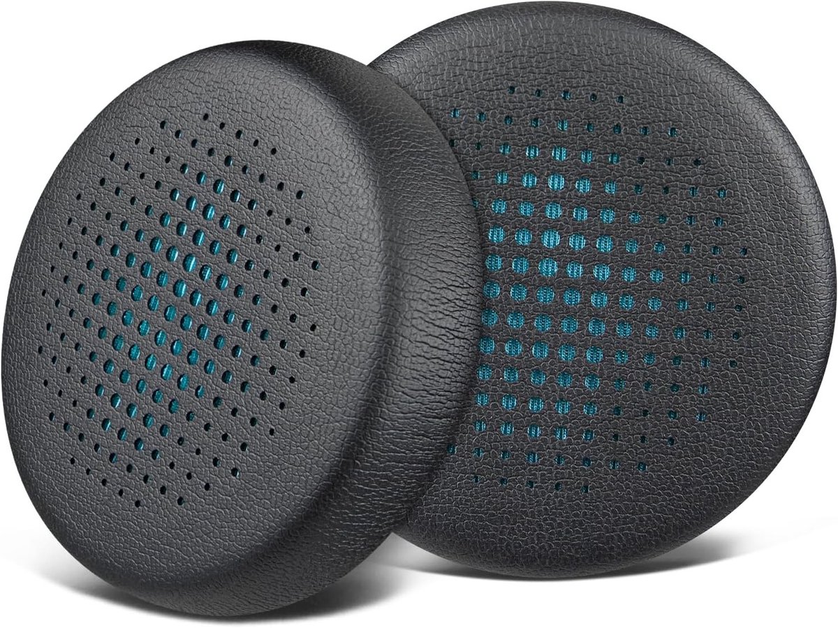 Vervangende oorkussens voor draadloze headsets, zachte leren earpads en hoogwaardig traagschuim voor optimaal comfort en geluidsisolatie