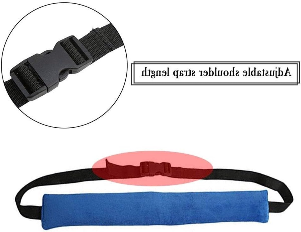 Cross strap hoge stoel - draagbare baby eetstoel met veiligheidsriem voor comfortabele maaltijden – foto 4