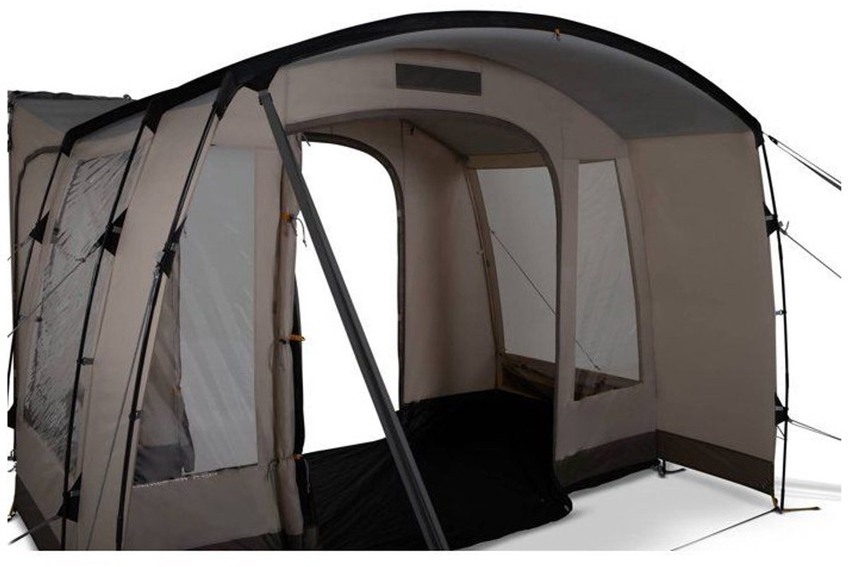 Dometic voortent met beugels - Middendwarsbalk - Glasvezel - Caravan/camper - Hoogte 2,30 tot 2,65 m