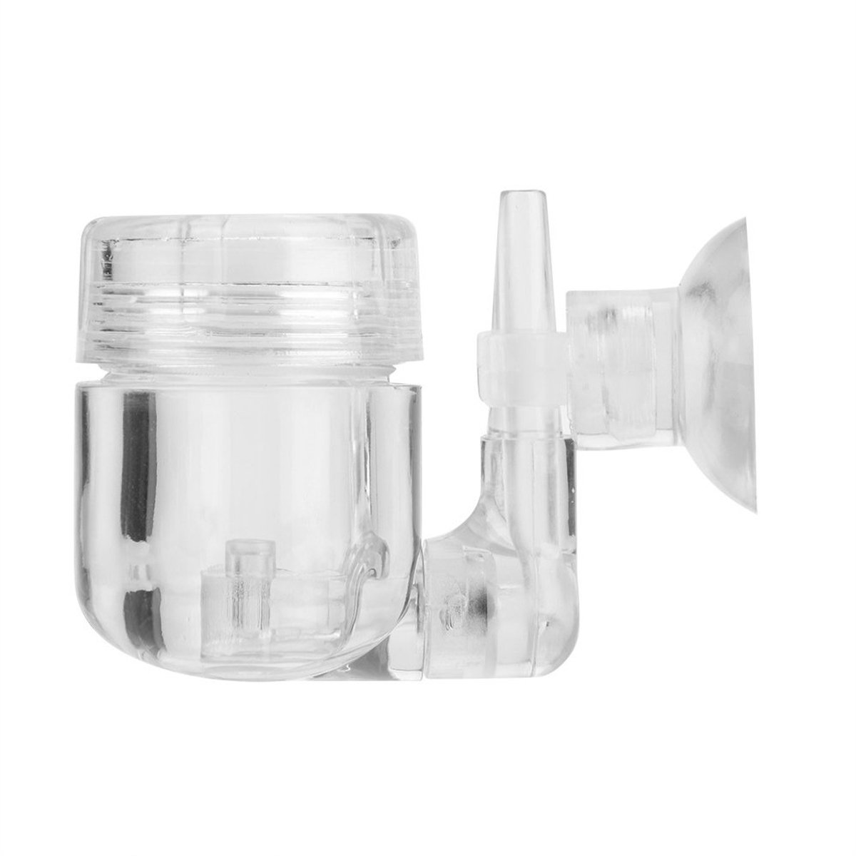 High Performance CO2 Diffuser Systeem met Ventiel en Bellen Teller voor Plantenaquarium tot 300L, Ideaal voor Aquascaping en Waterplanten verzorging