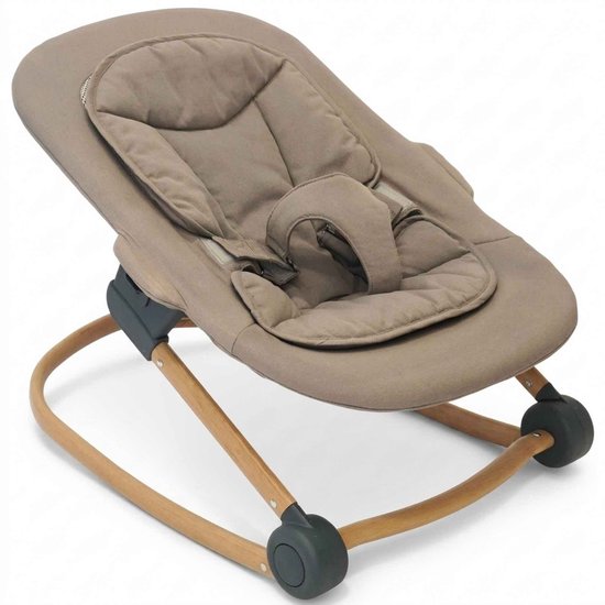 Bo Jungle - Meegroeiende opvouwbare babywipstoel - Grijs 70 x 60 cm van Bo Jungle — afbeelding 2