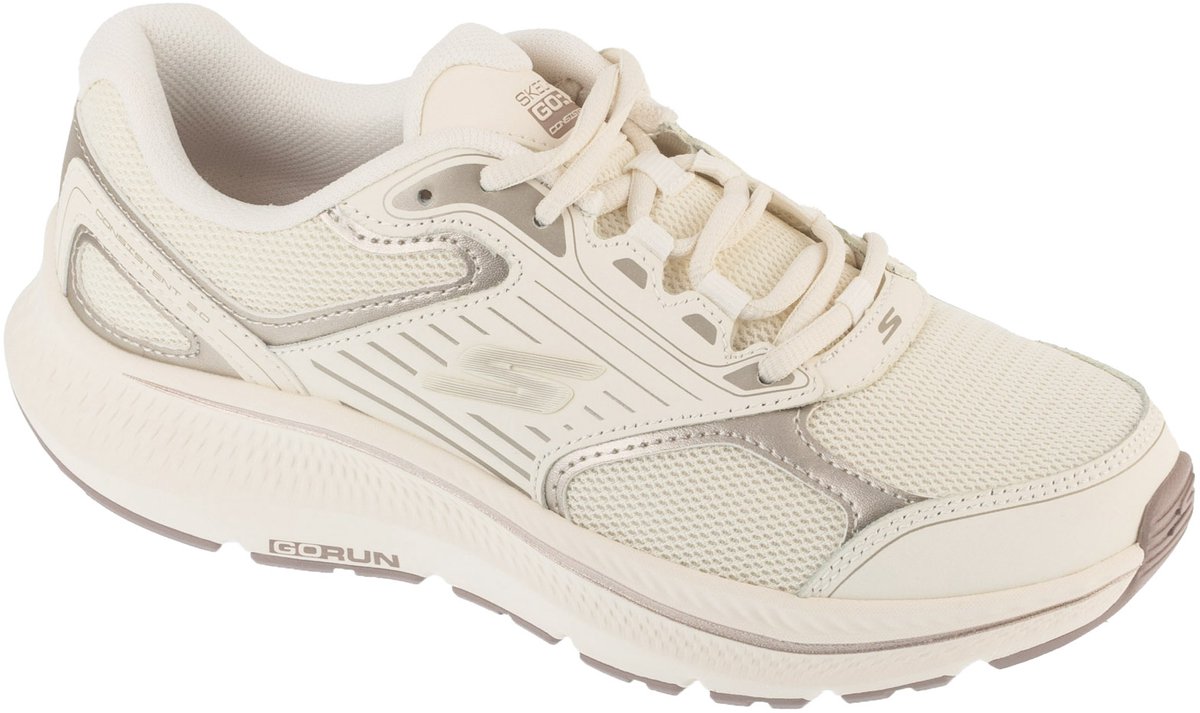 Skechers Go Run Consistent 2.0 - Advantage, Vrouwen, Beige, Hardloopschoenen, maat: 36,5