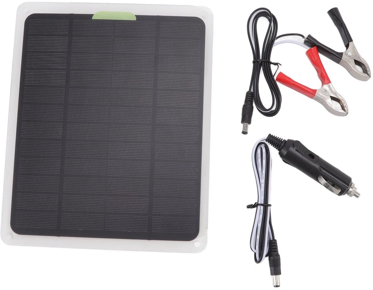 VT Goods - Draagbare Zonnepaneel - 10W Usb-poort - Ideaal voor Camping en Outdoor Activiteiten - Compact Formaat - Oplader voor Mobiele Telefoon - G..