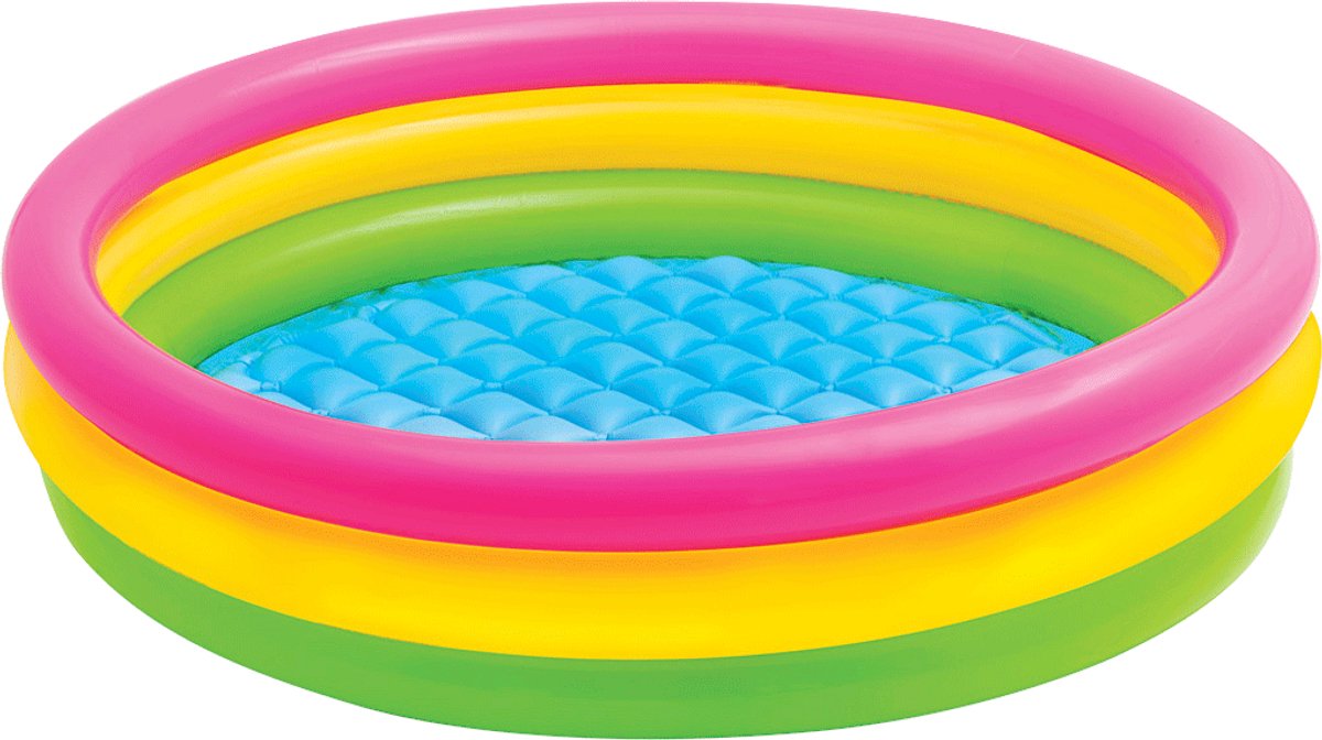 Intex Sunset Glow Opblaaszwembad - Ø 114 x 25 cm — afbeelding 10