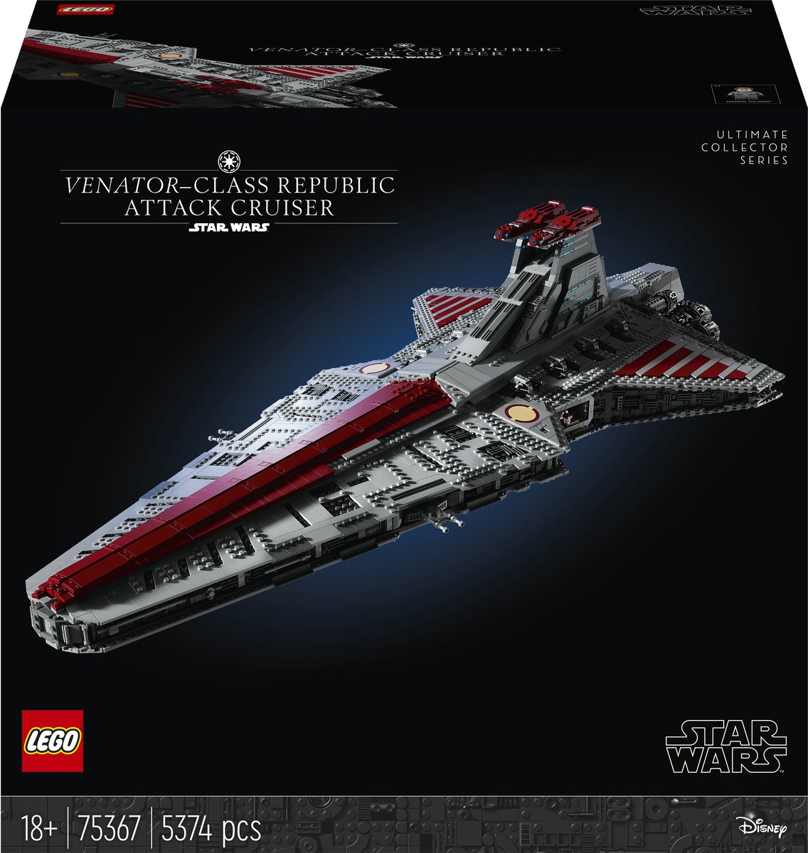 LEGO Star Wars Venator-Class Republic Attack Cruiser - 75367 — afbeelding 9