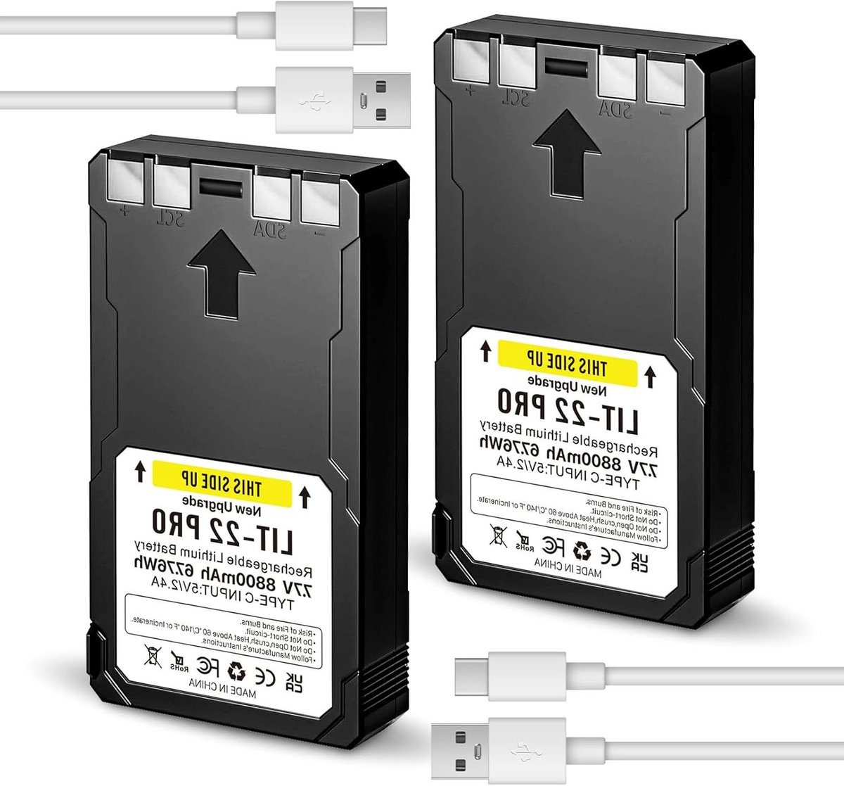 Lithium Accu - Batterij Oplaadbaar - Wildcamera Voeden - 8800 mAh Upgrade - 77 V - Niet gespecificeerd