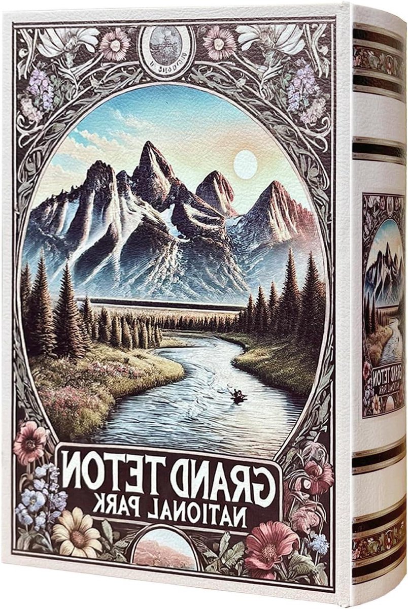 Decoratieve Boekdoos - Opbergdoos Boek - Geheime Spullen Opbergen - Verborgen Vak - 25.4 x 17.8 x 4.1 cm