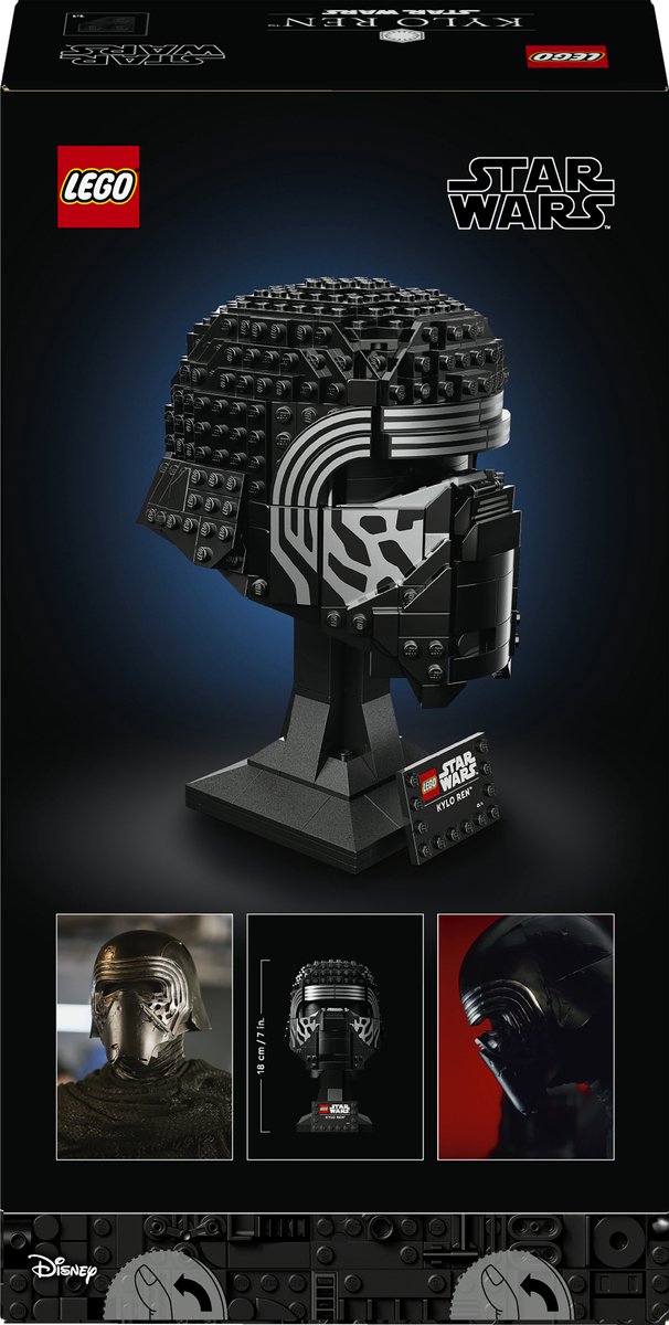LEGO® Star Wars™ Kylo Ren™ Helm, Set voor Volwassenen - 75415 — afbeelding 11