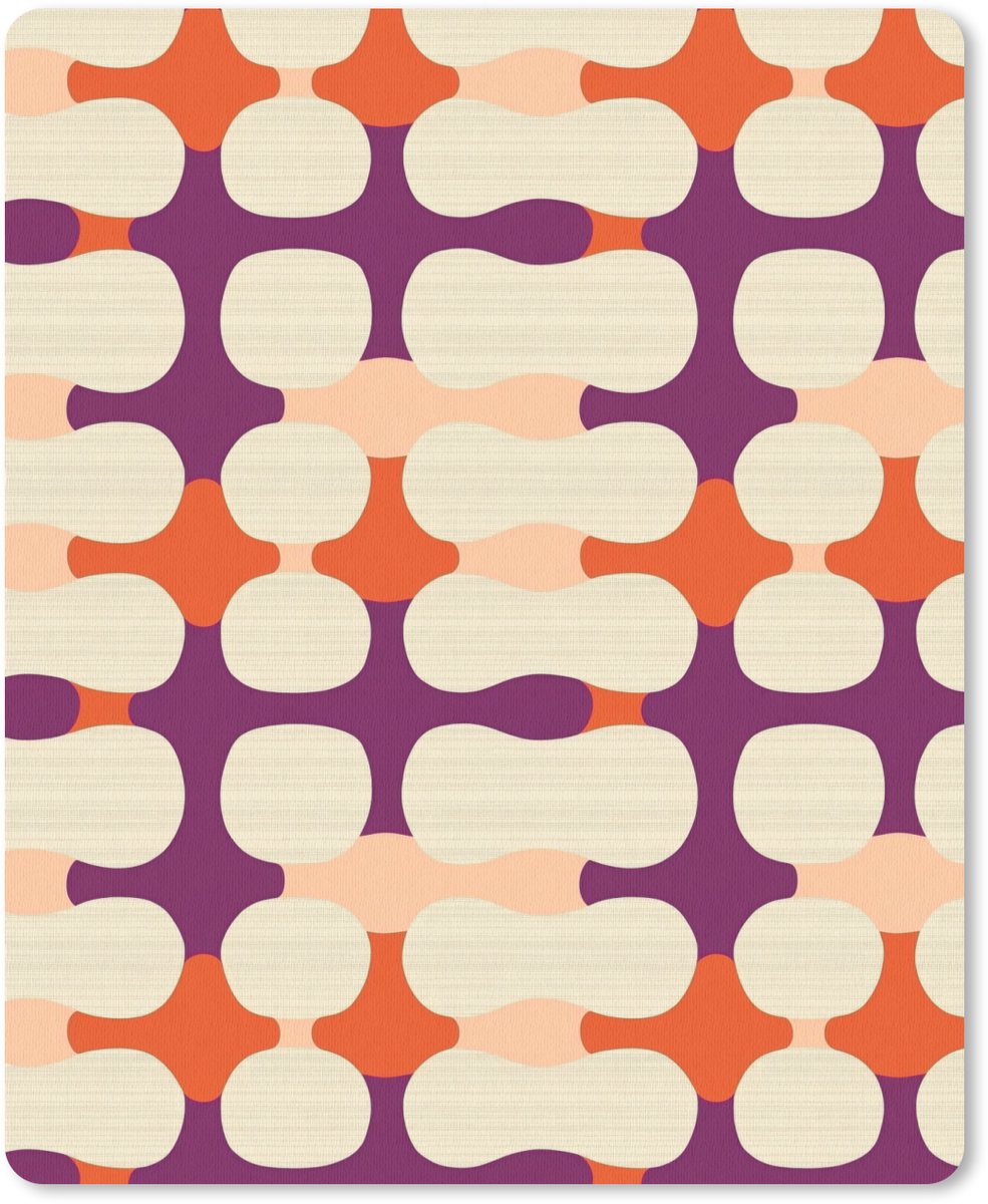 Muismat 12x16 cm - Mousepad Modern - Patroon - Kleurrijk - Muismatten