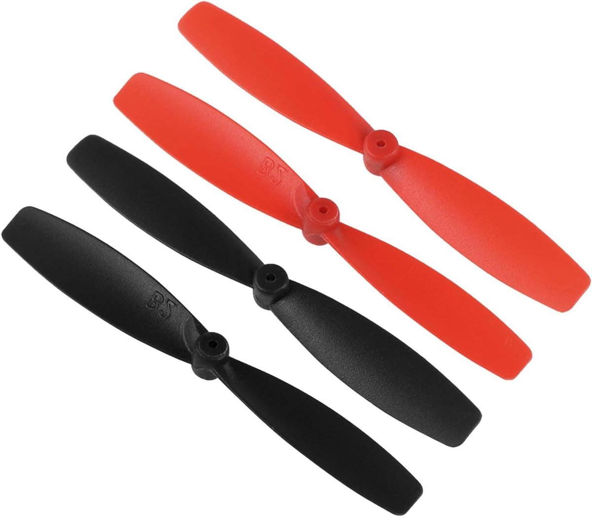 RC Propellers - Drone Bladen - Vliegen Met Drone - CW CCW Set - 55 mm - Zwart
