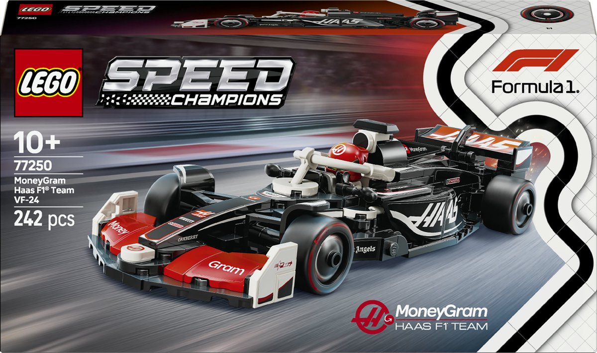 LEGO Speed Champions MoneyGram Haas F1 Team VF-24 racewagen Set - 77250 — afbeelding 18