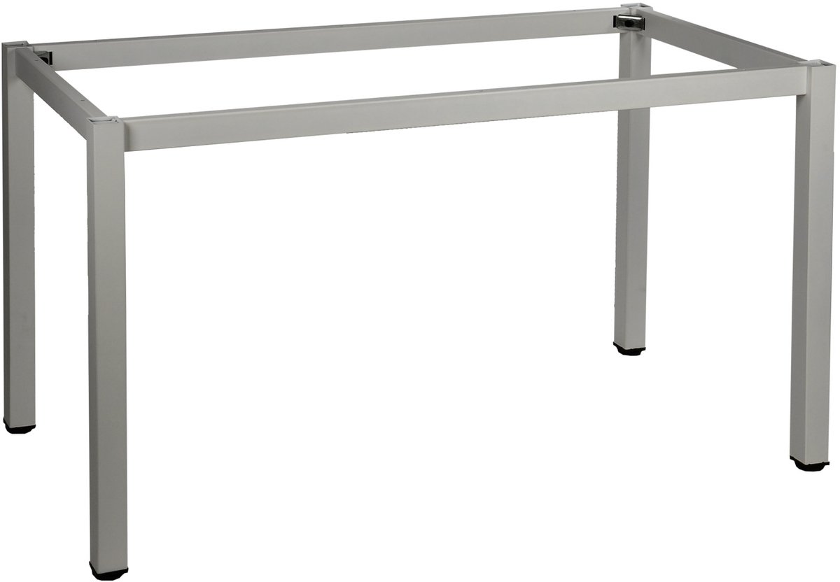 Stema NY-A057/196 - Bureau Standaard - Vierkante Poot - Aluminium - 196x76 cm