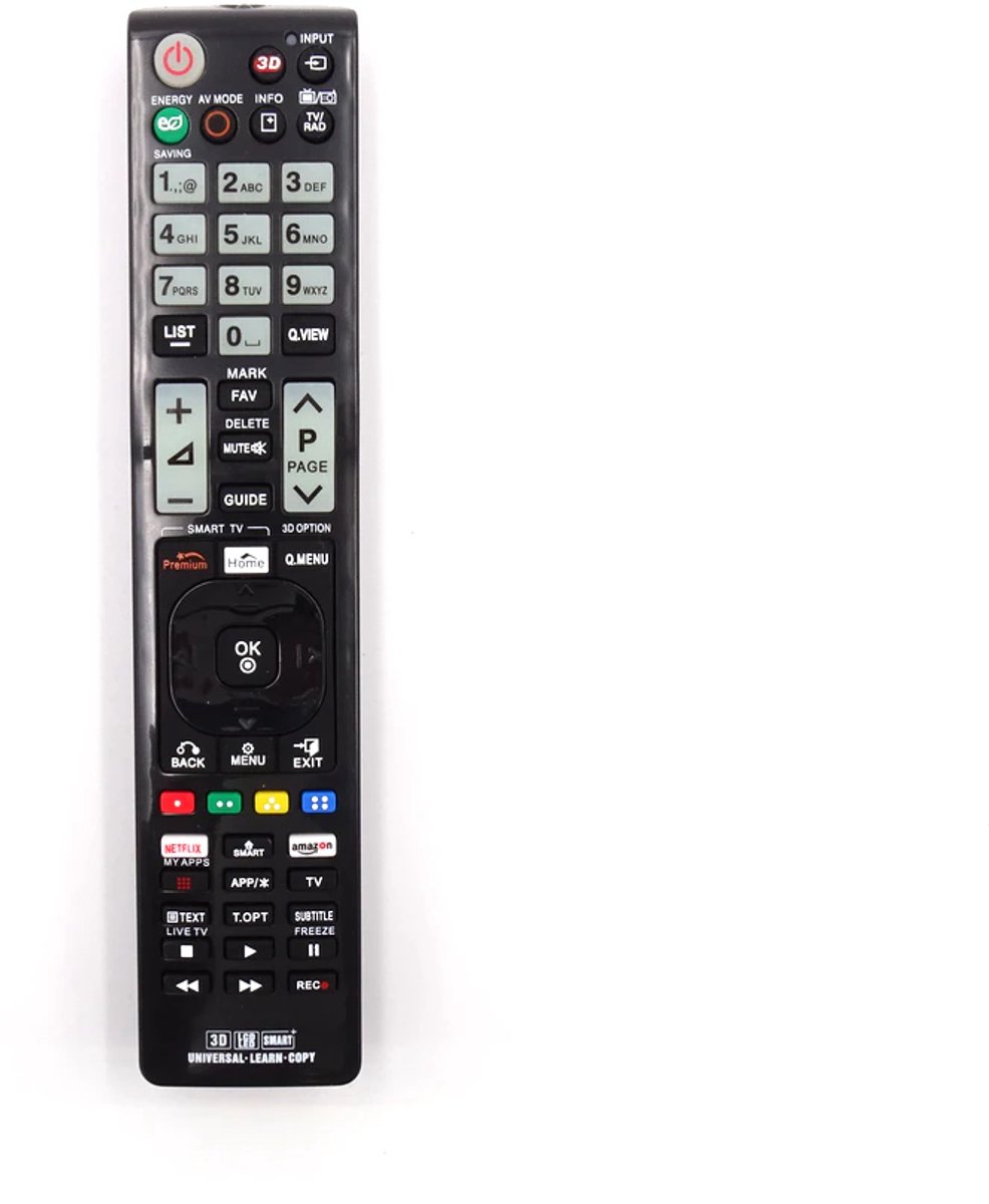 LTC RM-L930+3 Serie - Afstandsbediening - SmartTV - Netflix - Amazon