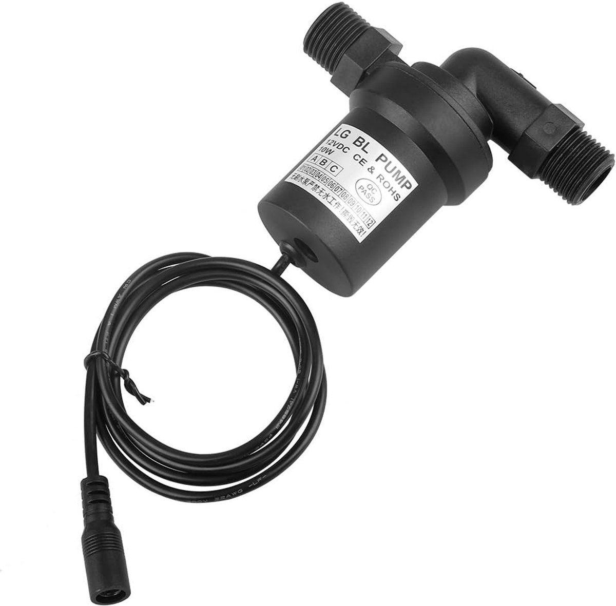 12V 10Watt DC Brushless Water Pump - Hoge Temperatuur - Zonne-energie - Fontein - Vijver - Aquarium Water Circulatie Systeem