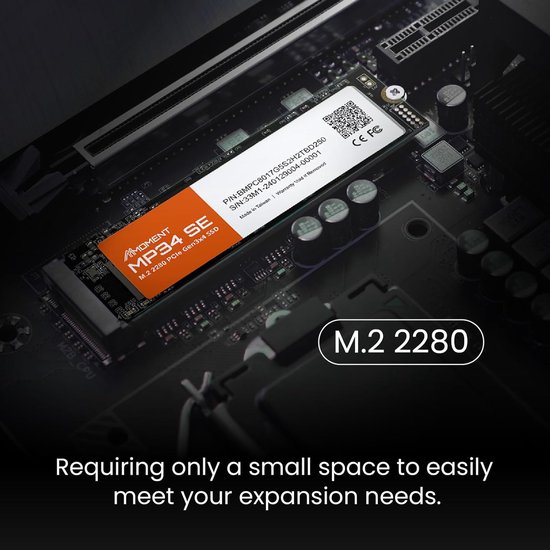 Interne SSD - Solid State Drive NVMe SSD - Snellere PC Prestaties - PCIe Gen3 x4 Interface - 512 GB van Merkloos — afbeelding 3