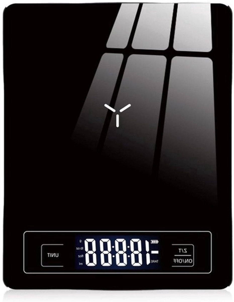Elektronische Keukenweegschaal 01 g Nauwkeurig met LCD-display - Max. 5 kg