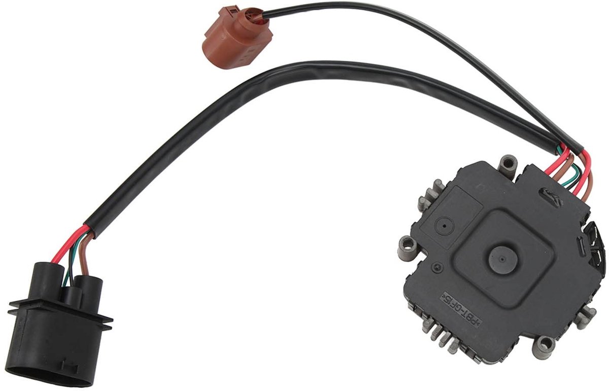 Jhubersproducts - Radiator - Koelventilatorbesturingsmodule - Vervangingsonderdeel - Compact - ABS - Betrouwbaar - Geschikt voor A3 Tt - Model 3c09554