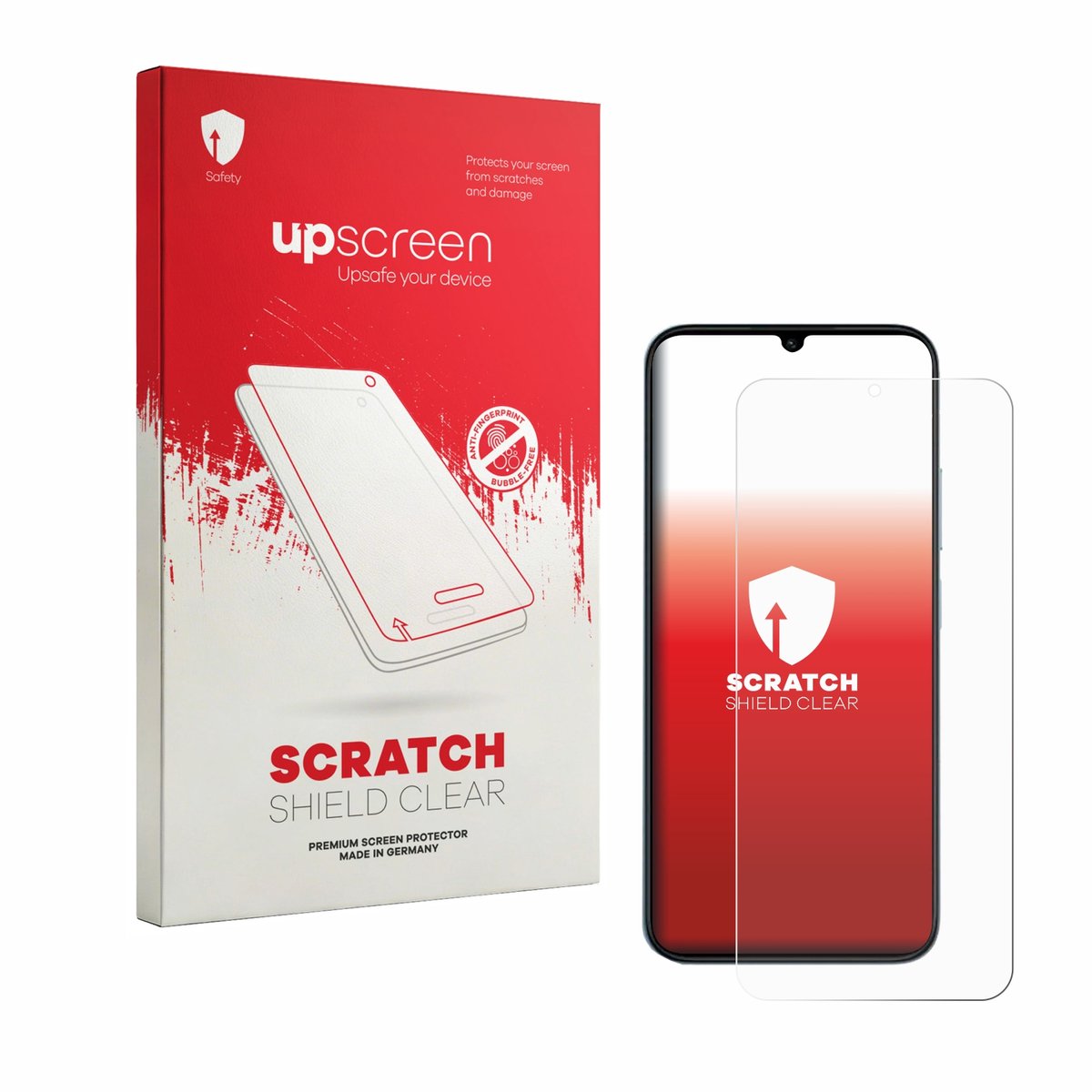 upscreen - Screenprotector voor Redmi R70 5G - Folie Beschermfolie transparant