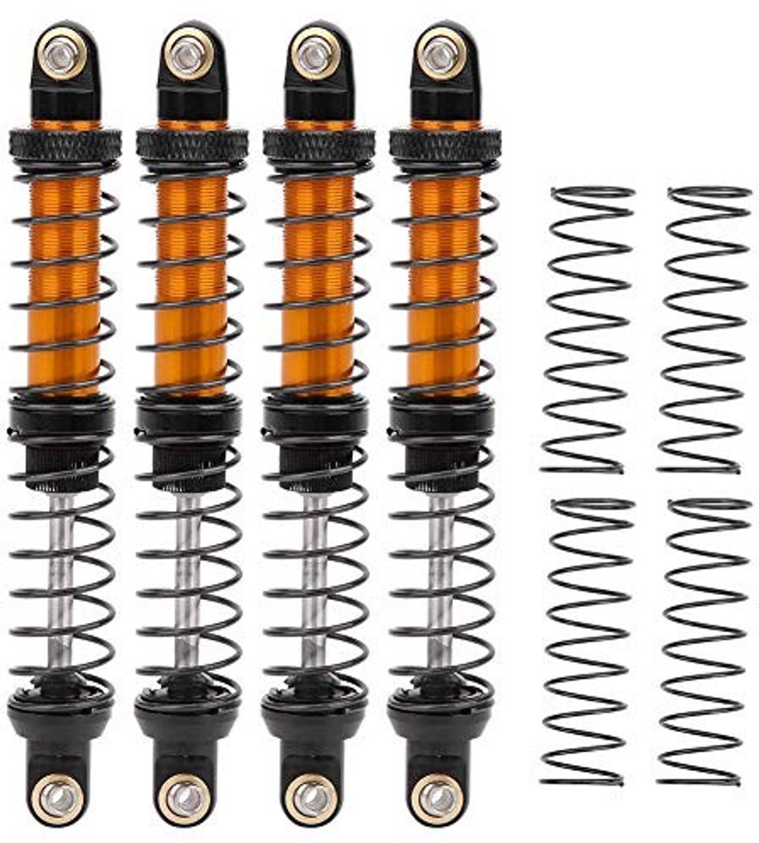 VGEBY 100mm RC Stootdempers voor RC Auto's - Duurzaam en Betrouwbaar