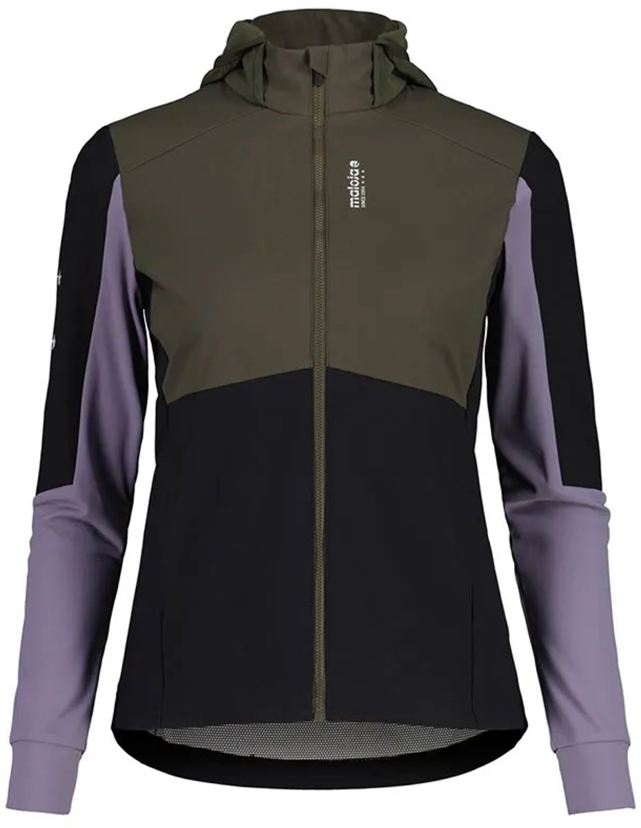 Maloja Nesham Softshelljack Groen M Vrouw