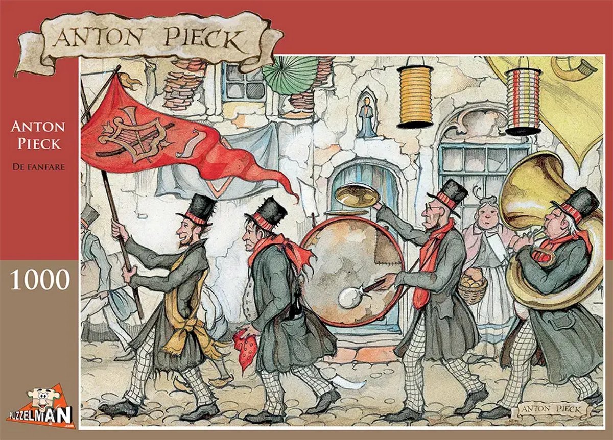 Anton Pieck De Fanfare Puzzel 1000 Stukjes