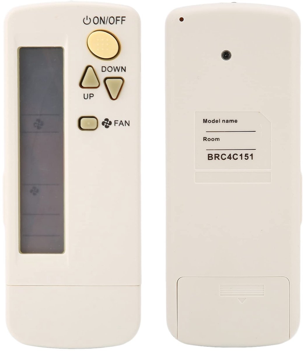 Dailygoods - Airconditioner-afstandsbediening - Universele afstandsbediening - Duurzaam en gebruiksvriendelijk - Geschikt voor Daikin modellen - Gemak