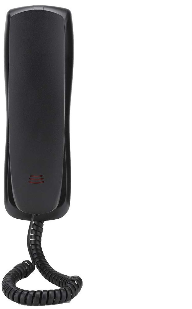 Dailygoods - Vaste telefoon - Muurtelefoon - Multifunctioneel met mute-functie - Compact en stijlvol - Telefoonlijn gevoed - Voor thuisgebruik - Wit