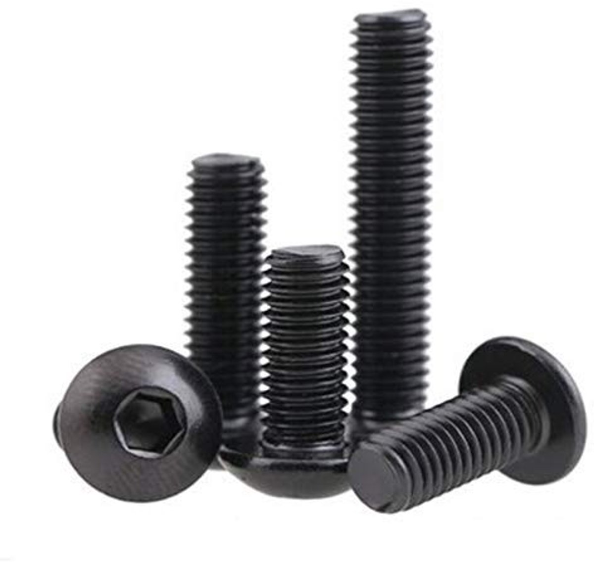 Dailygoods - Schroeven - Inbusschroeven - Hoge treksterkte - M4 x 20 mm - Roestvrij staal - Corrosiebestendig - Geschikt voor klussen - 20 stuks