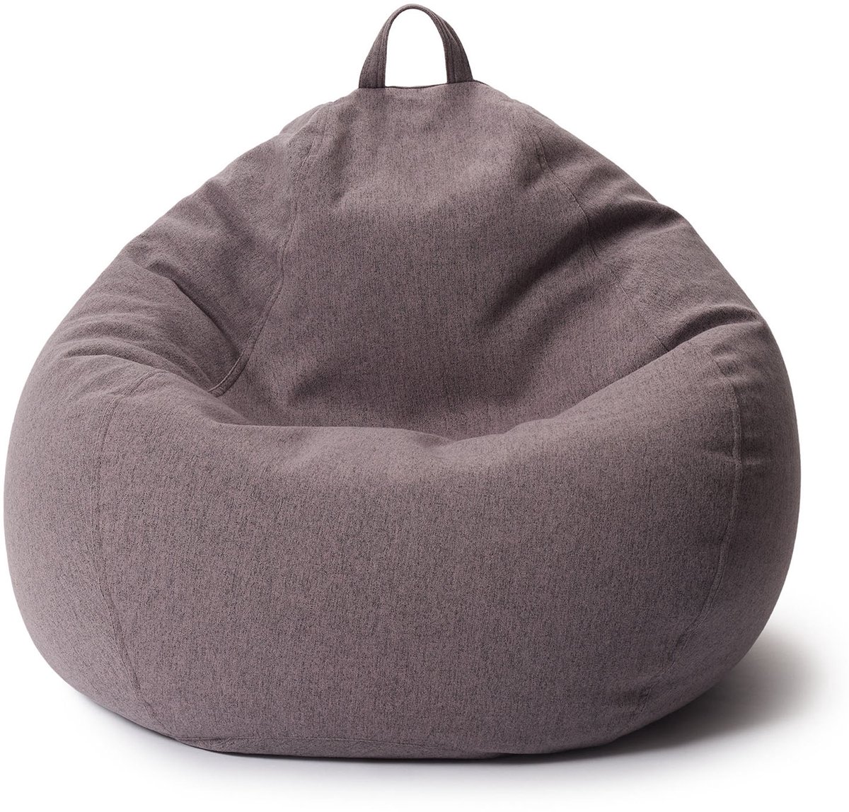 Lumaland Comfort Line Indoor Zitzak XXL - 100x120x50cm / 315l - Donkergrijs