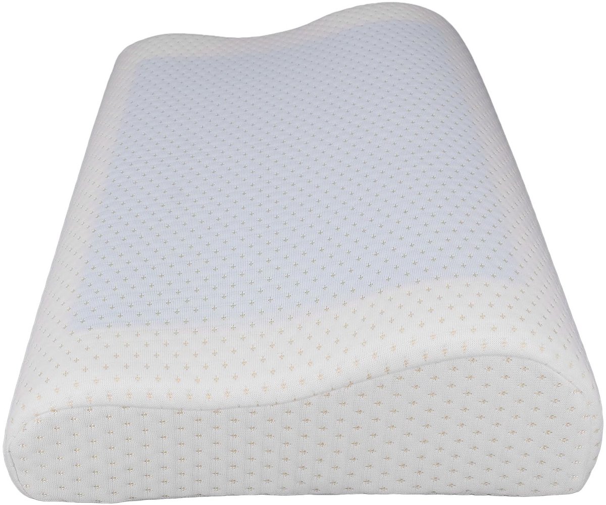 Dailygoods - Neksteunkussen - Ergonomisch - Koelgel - Memory Foam - Voor Thuis en Schoonheidssalon - 48 x 30 x 10 cm