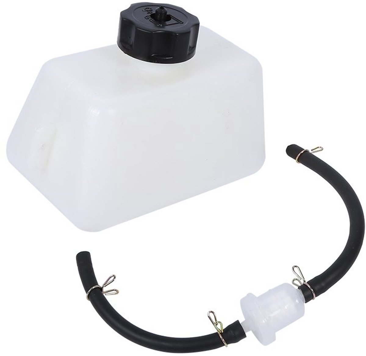Dailygoods - Gas Fuel Tank Filter Hose Line - 2 Stroke Mini Moto - 1L - Geschikt voor 47cc 49cc - Wit - Voor Kids Dirt Bike