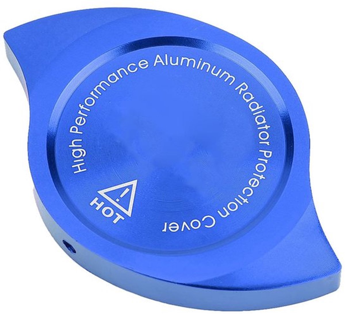 Radiator Cover, Auto Aluminium Modificatie Radiator Cap Decoratieve Covers (Blauw)