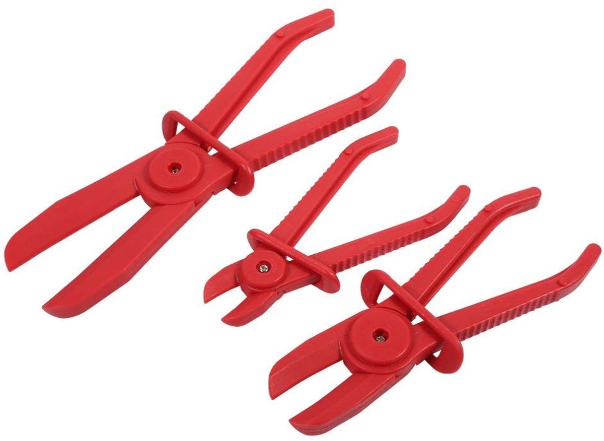 By shayne - Nylon Slangklem Pliers Set - 3 Stuks - Flexibel handgereedschap - Voor brandstof water en remleidingen - Duurzaam en sterk - Ideaal voor .