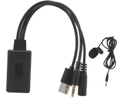 By shayne - Auto Bluetooth-audiokabel - Bluetooth 5.0 - 150 cm - AUX-microfoonadapter - Geschikt voor Hyundai - Accent/Azera/Elantra/Genesis